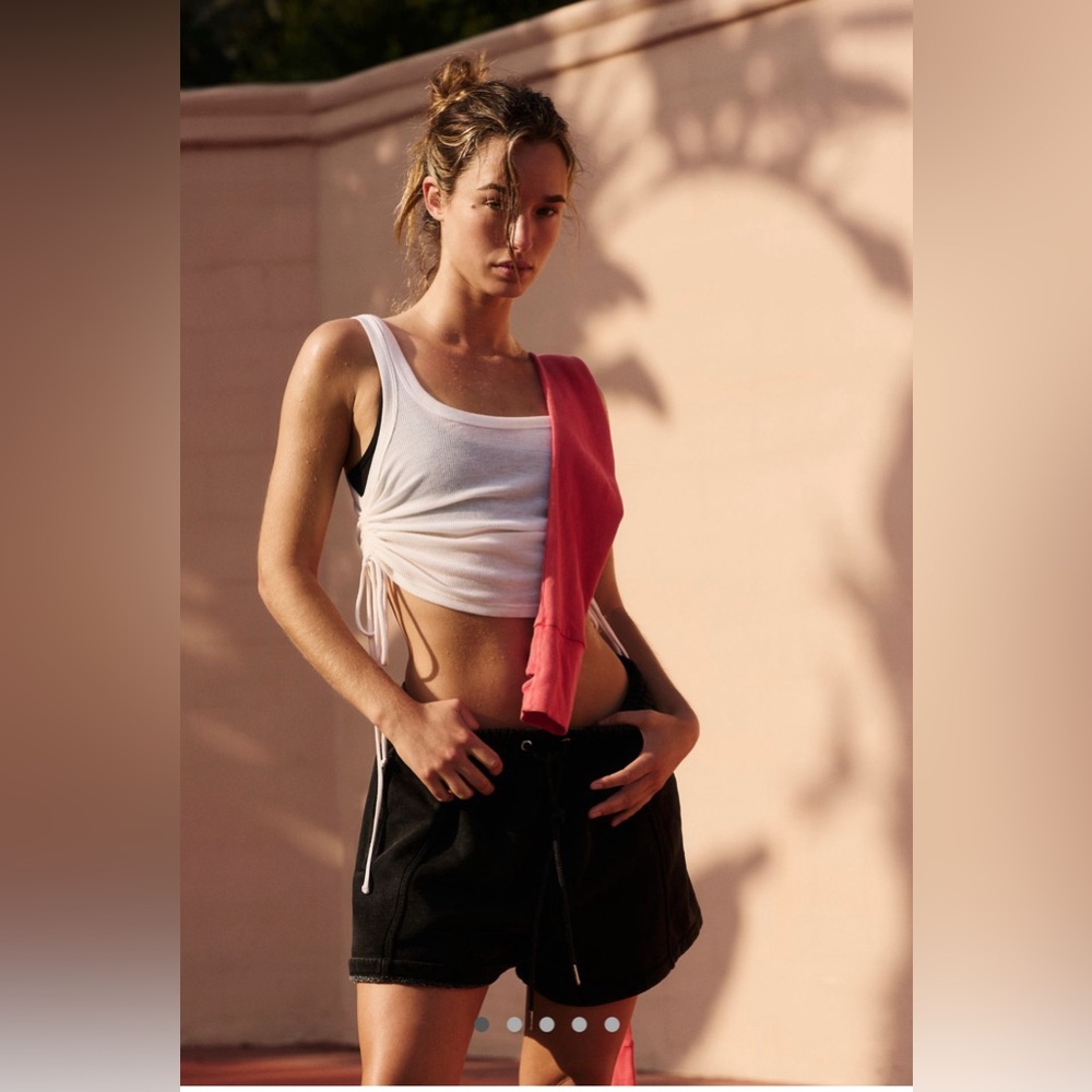 NWT Free People Sprint to the Finish Shorts XS Black